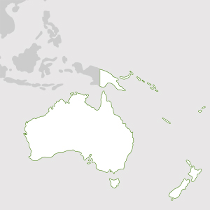 Mapa de Oceanía